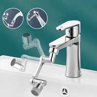 Plastic 1080° Rotation Faucet Aerator Extender Swivel Robotic Arm Faucets Sprayer Head Nozzle Kitchen Tap Saving Water 1