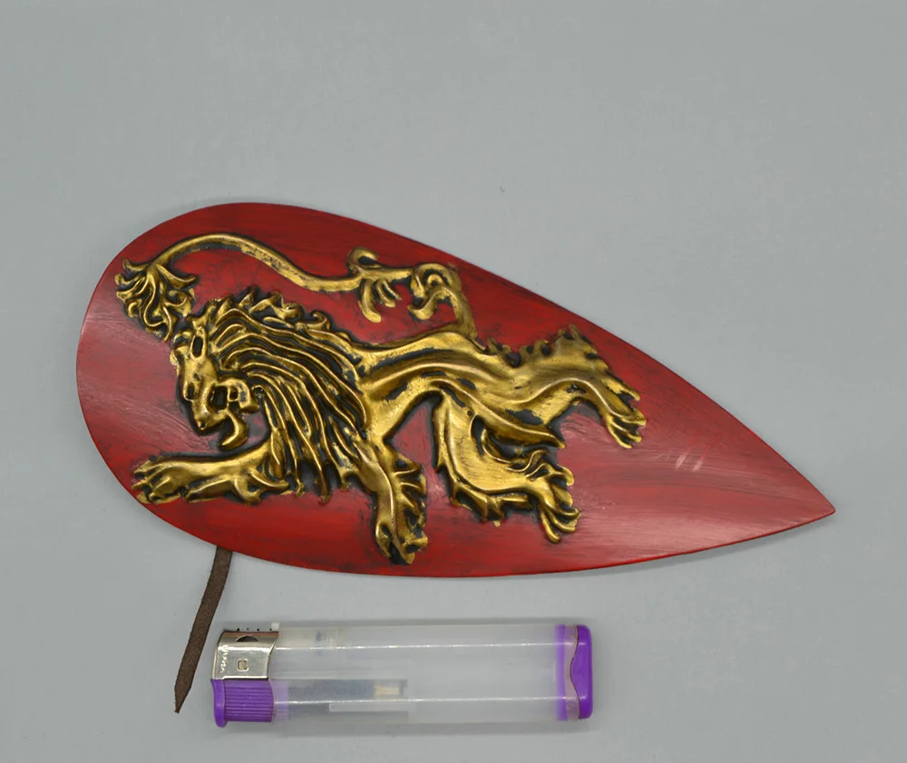 

1/6 NOOZOOTOYS NZ001 Vintage Lannister Nobleman Warrior Battle Shield Model Fit 12" Doll Figure Scene Component