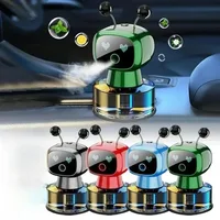 High Quality Auto-Spray&Car Decor Smart Rechargeable Car Air Freshener Automatic Aromatherapy Diffuser with Robotic Design 3