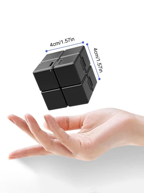 SENGSO Infinity Cube,Fidget Cube New Version Fidget Finger Toys  for Stress and Anxiety Relief/ADHD, Ultra Durable Sensory Gifts 4