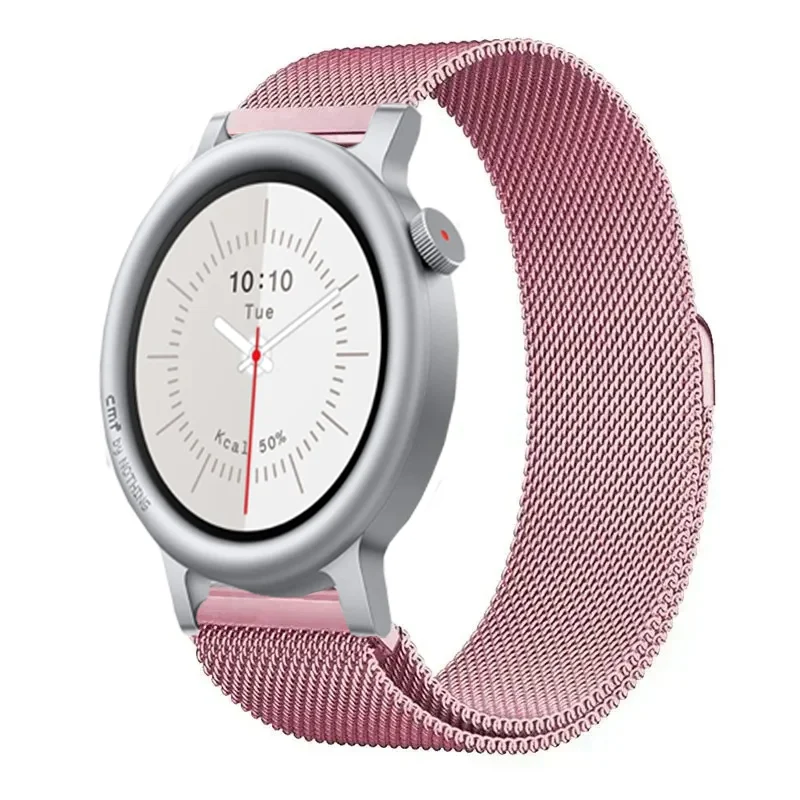 Milanese Magnetic Bracelet Sport Wristband – Breathable 22mm/20mm Strap