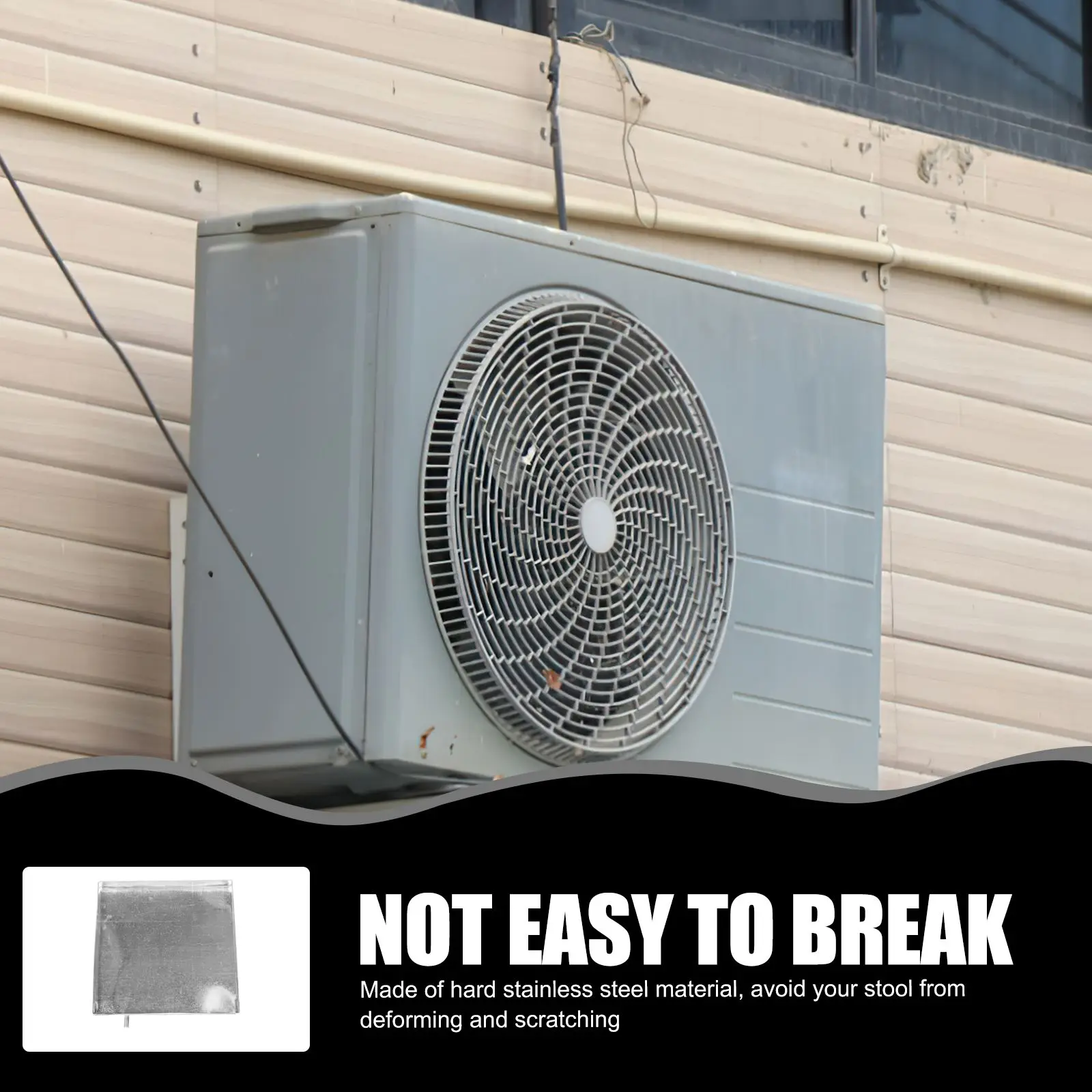 Air Conditioner Drain Pan Portable Air Conditioning Drainage Drip Tray Conditioner Drain storage Tray durable metal AC Drain Pan 4