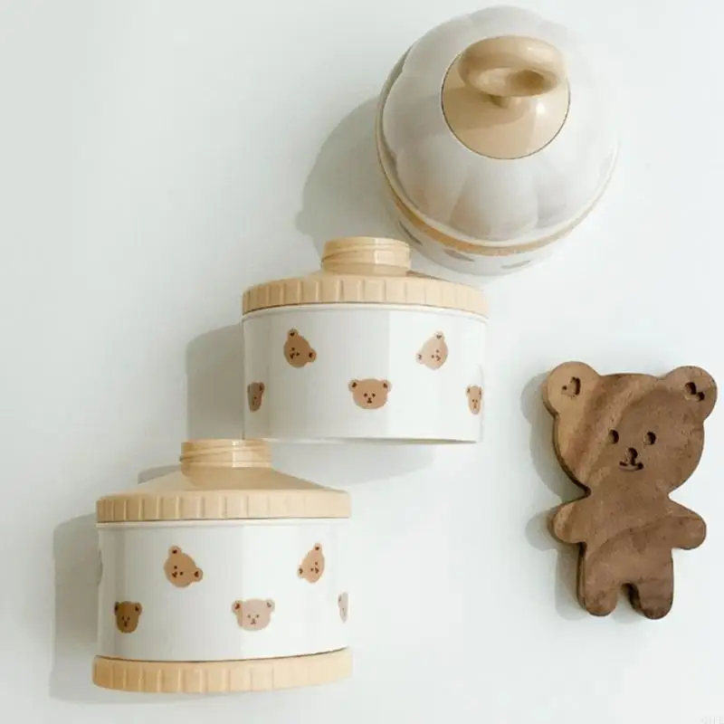 Q1FE Infant Complementary Storage Box Milk Powder Container for Outside Activity