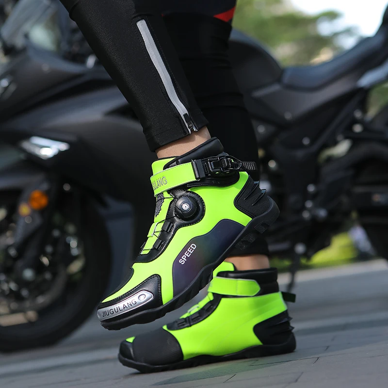 Motorcycle riding shoes Motorcycle cross-country short boots Racing shoes cross-country motorcycle shoes motorcycle boots
