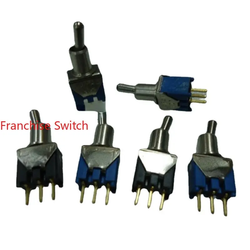 

10PCS Small Button Switch Reset Shake Head 3-pin Unilateral