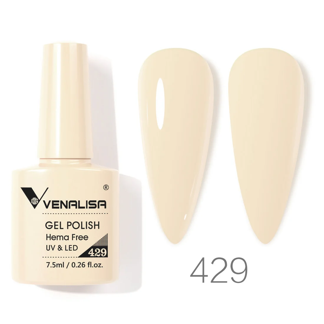Gorgeous Full Coverage Nail Gel Polish - 7.5ml Soak Off UV LED Varnish