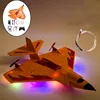 X320 RC Plane Water, Land and Air remote Control Glider EPP Foam Remote Control Aircraft With LED Light Flighter Toys for Boys 2