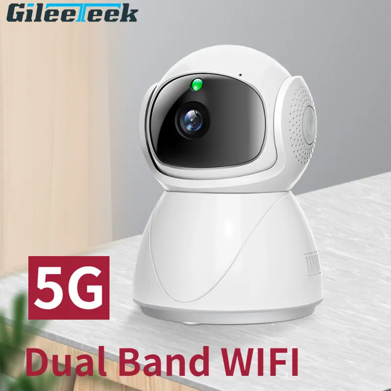 5G Camera TC3 IP Camera Tuya 5G Dual band Wireless HD WIFI Surveillance Camera Two-way radio 360°panoramic Automatic tracking