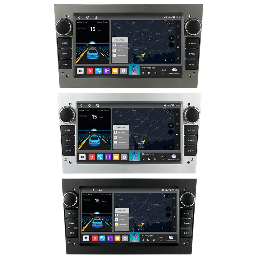 Mekede Android 14 Autoradio für Opel Astra H G J Meriva Vectra C Antara Zafira B Corsa D Kabelloses Carplay Intelligente Systeme – Detail 4