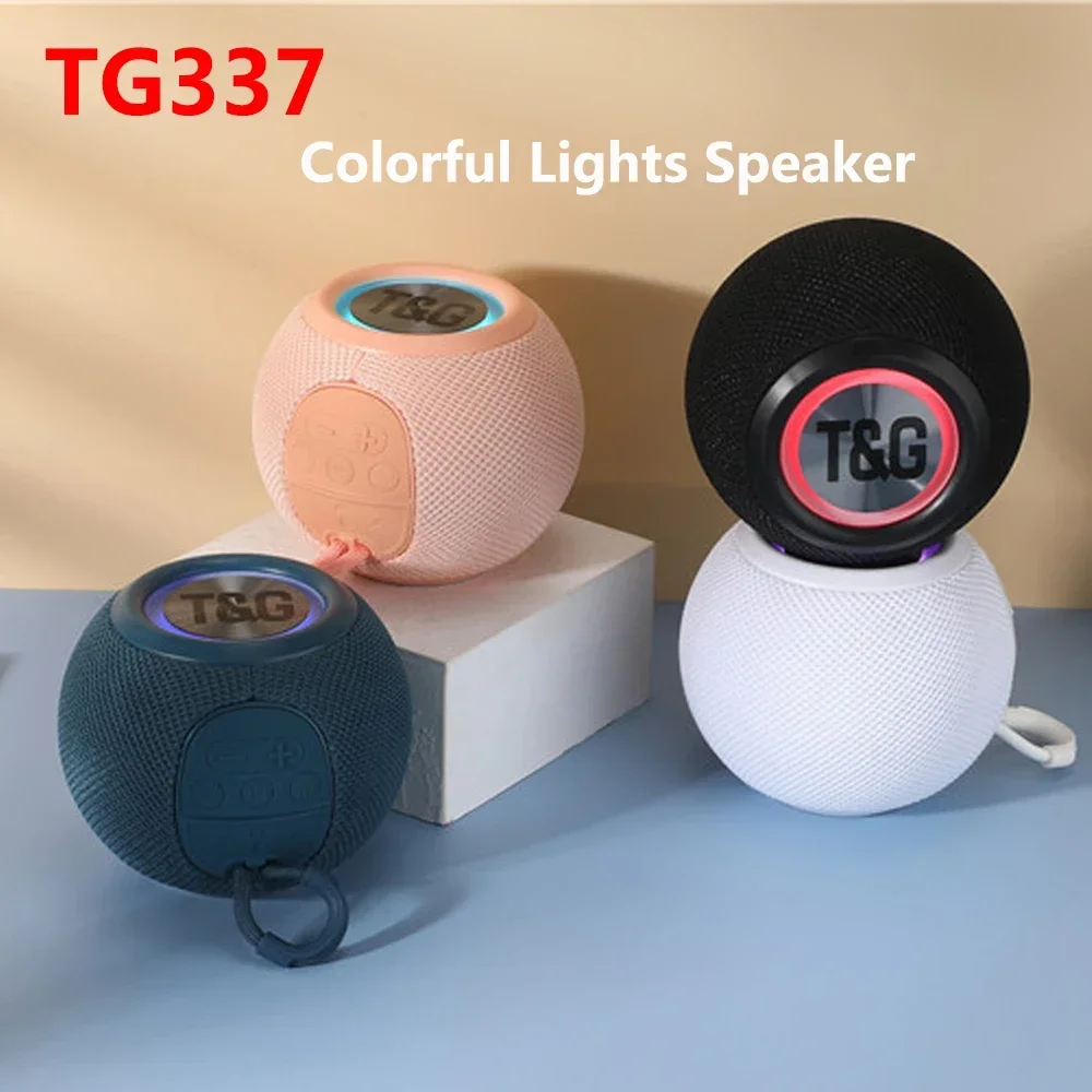 TG337 Portable Bluetooth Speaker with rugged waterproof design.