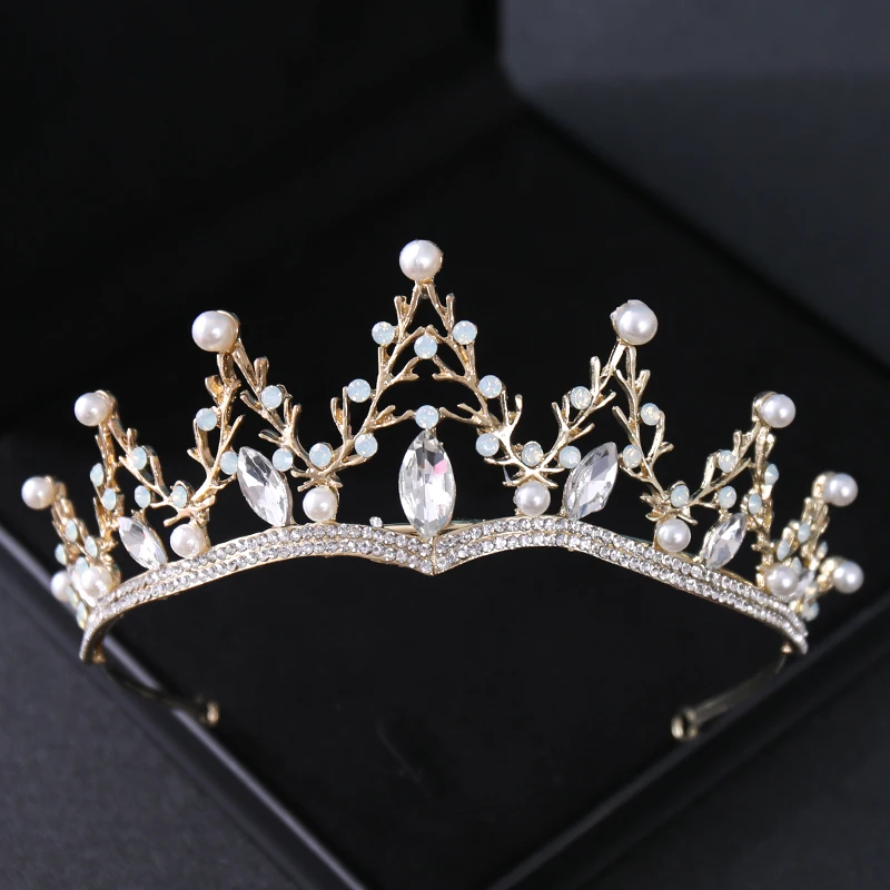 Couronnes Princesse Strass - Lot De 6 Diadèmes Cristal Pour Filles