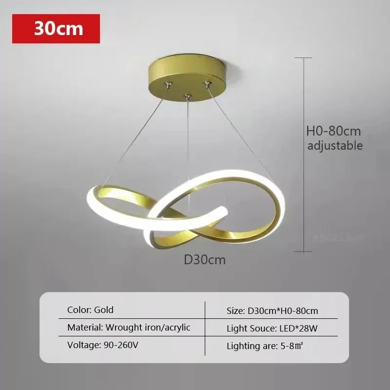 Nordic LED Ceiling Pendant Lamp - Creative Illumination for Dining Room Bedroom and Living Room