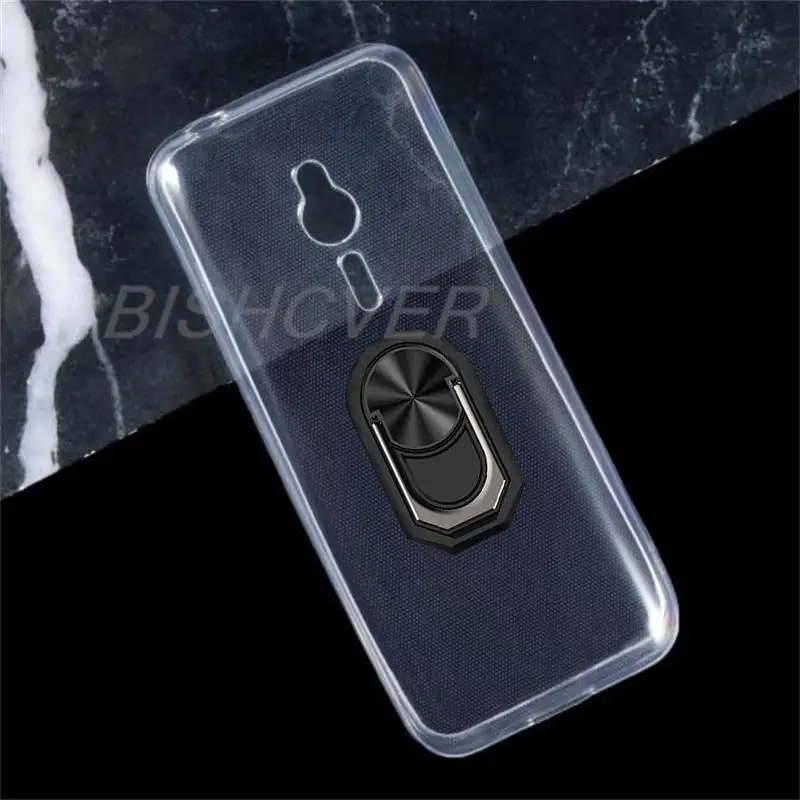 Custodia Magnetica Per Telefono Per Nokia 230 / 230 Custodia In Silicone Tpu Antiurto Dual Sim Per Custodia Nokia 230 Con Supporto Ad Anello