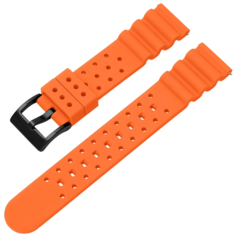 20 mm 22 mm Silikon-Gummi-Uhrenarmband für Omega Longines Seiko Uhrenarmband Tauchen Wasserdicht Sport Herren Armband Uhrenarmband – Detail 13