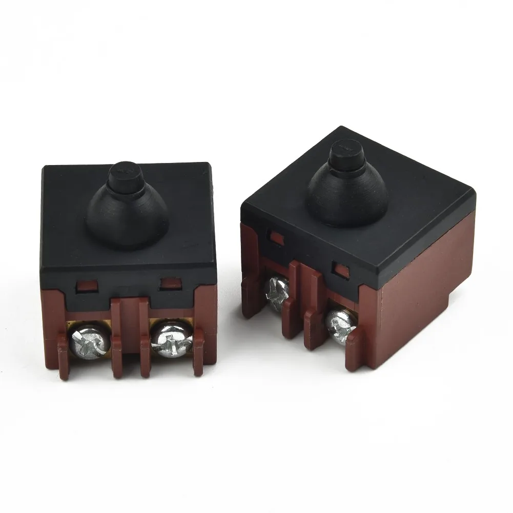 

High Quality Angle Grinder Angle Grinder Switch Switch Power Tools Workshop Equipment Push Replacement Stylish 2pcs Accessories