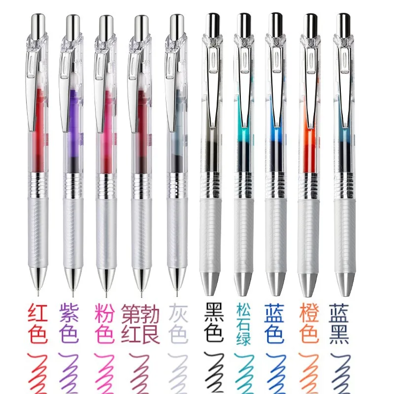 

1pcs Pentel BLN75 Gel Pen 0.5mm Smooth Writing quick drying Colored Ink ENERGEL Infree School Office Japan Stationery