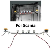 Tamiya LED Spotlight Dome Light Lamp for Tamiya 1/14 RC Tractor Engineering lamp Scania Actros 56335 56348 volvo RC Truck Parts 2