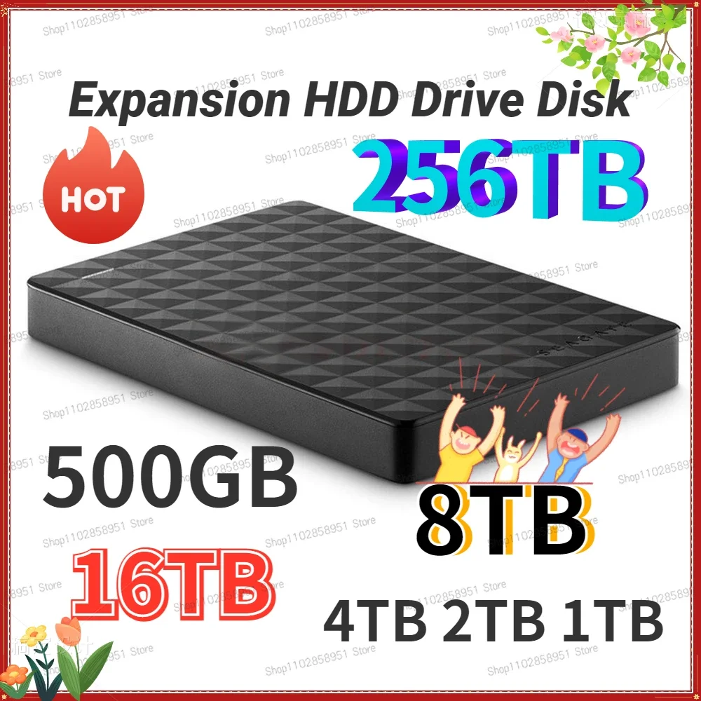 

New 4TB Expansion HDD Drive Disk 500GB 1TB USB3.0 External HDD 2.5" Portable External Hard Disk hdd жесткий диск 외장하드 hard drive