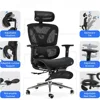 Ergonomic Mesh Office Chair with Foot Rest, Big and Tall Desk Computer Chair Adjustable Headrest and Armrest,  Capacity Reclin 3