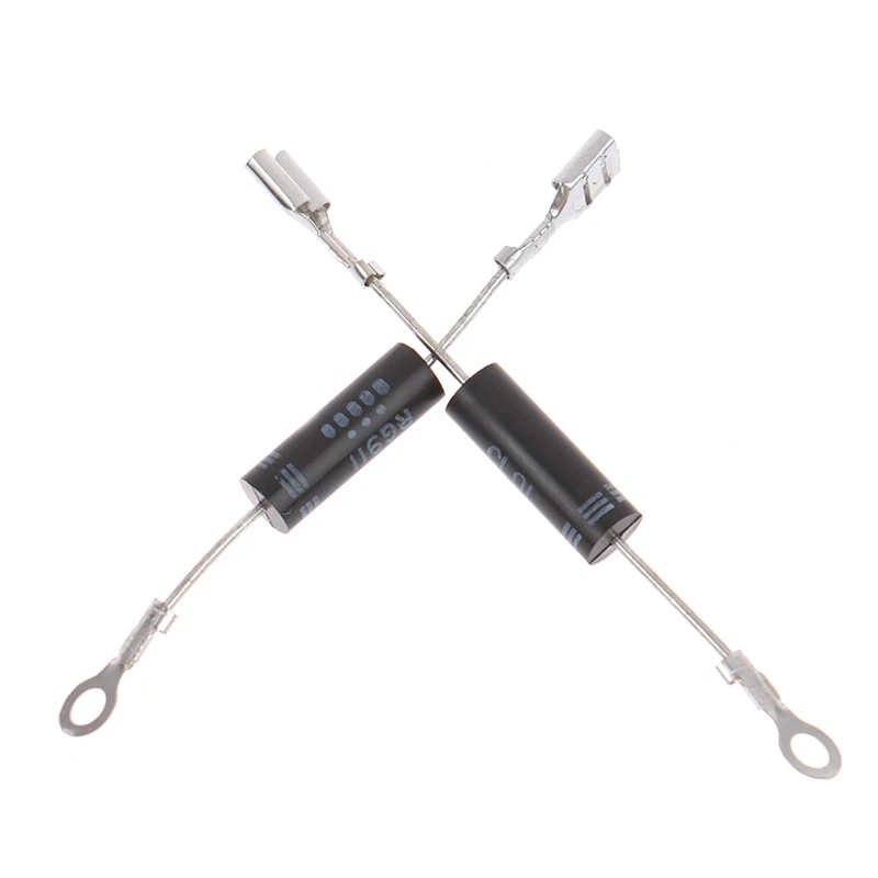 High Voltage Diodes 2Pcs 350mA 12KV For Microwave Ovens CL04-12 CL01-12 HVM12 T3512H HV03-12