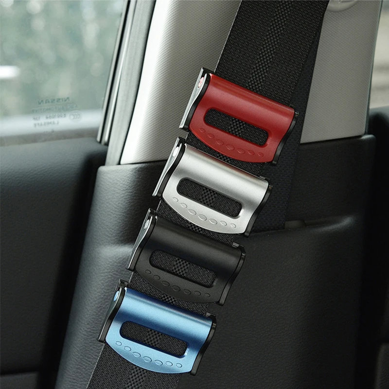 Clip per cinture di sicurezza per auto Fibbia per tappo per auto Sicurezza regolabile Rilassamento Spalla Collo Accessori universali per la decorazione di interni auto - immagine 2