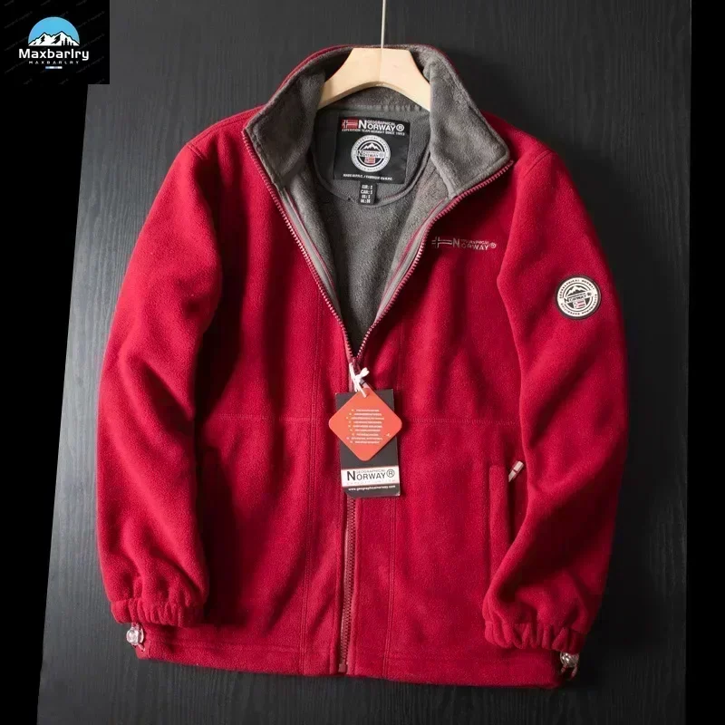Minetom Veste Cargo En Polaire Hiver Chaud Blousons Homme Épaissir
