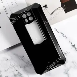 Durable 6.78 Silicone Smartphone Protective Back Cover - Ulefone Armor 24 (Black)