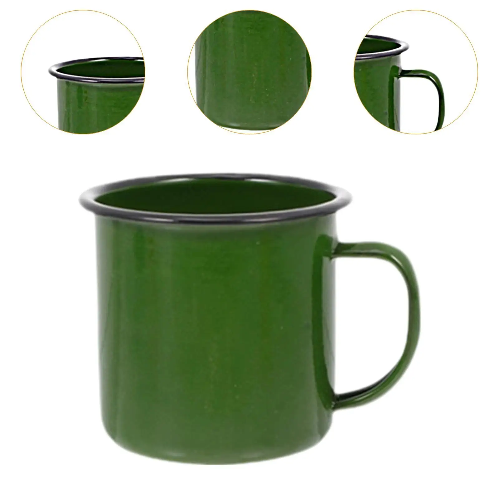 Stylish Sturdy Enamel Mug for Coffee, Tea, and More