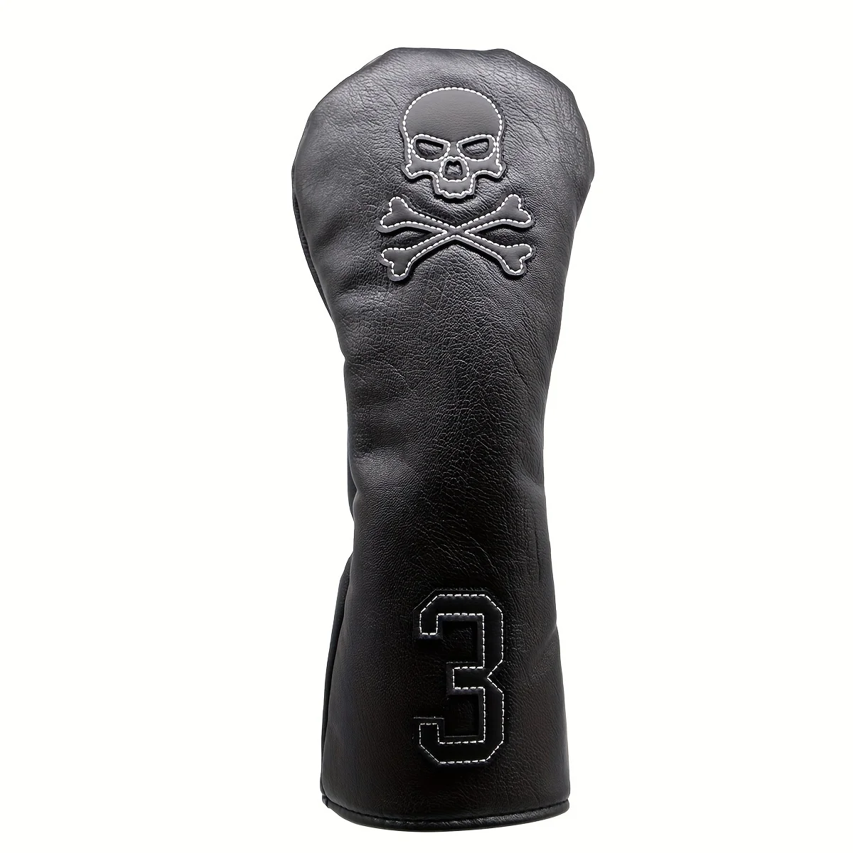 Description Picture 5 of itemFashionable Skull Pattern Golf Club Headcover, For No. 1 No. 3 No. 5 No. H Club