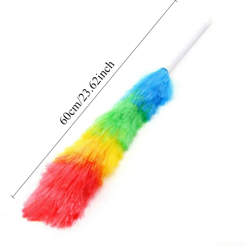 Microfiber Duster Brush Rainbow Hand Dust Removal Cleaner Anti Dusting Brush Home Air-condition Feather Car Furnitur Cleaning Microfiber Duster Brush Microfiber Dust Brush
