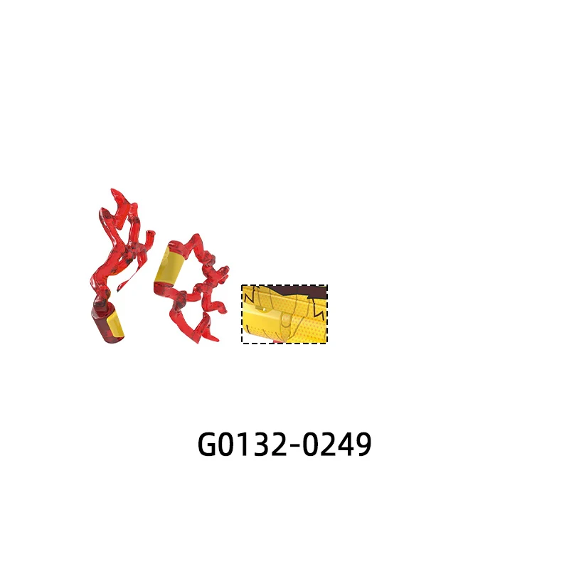 G0132 무기 바지 헤어 파츠 액션 피규어 망토 다트 모델 블록 MOC 브릭 세트 선물 장난감