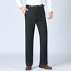 Spring Autumn New Men Suit Pants Business Office Streetwear Fashion Male Solid Pocket Loose Casual Straight Full Trousers 29-40 3