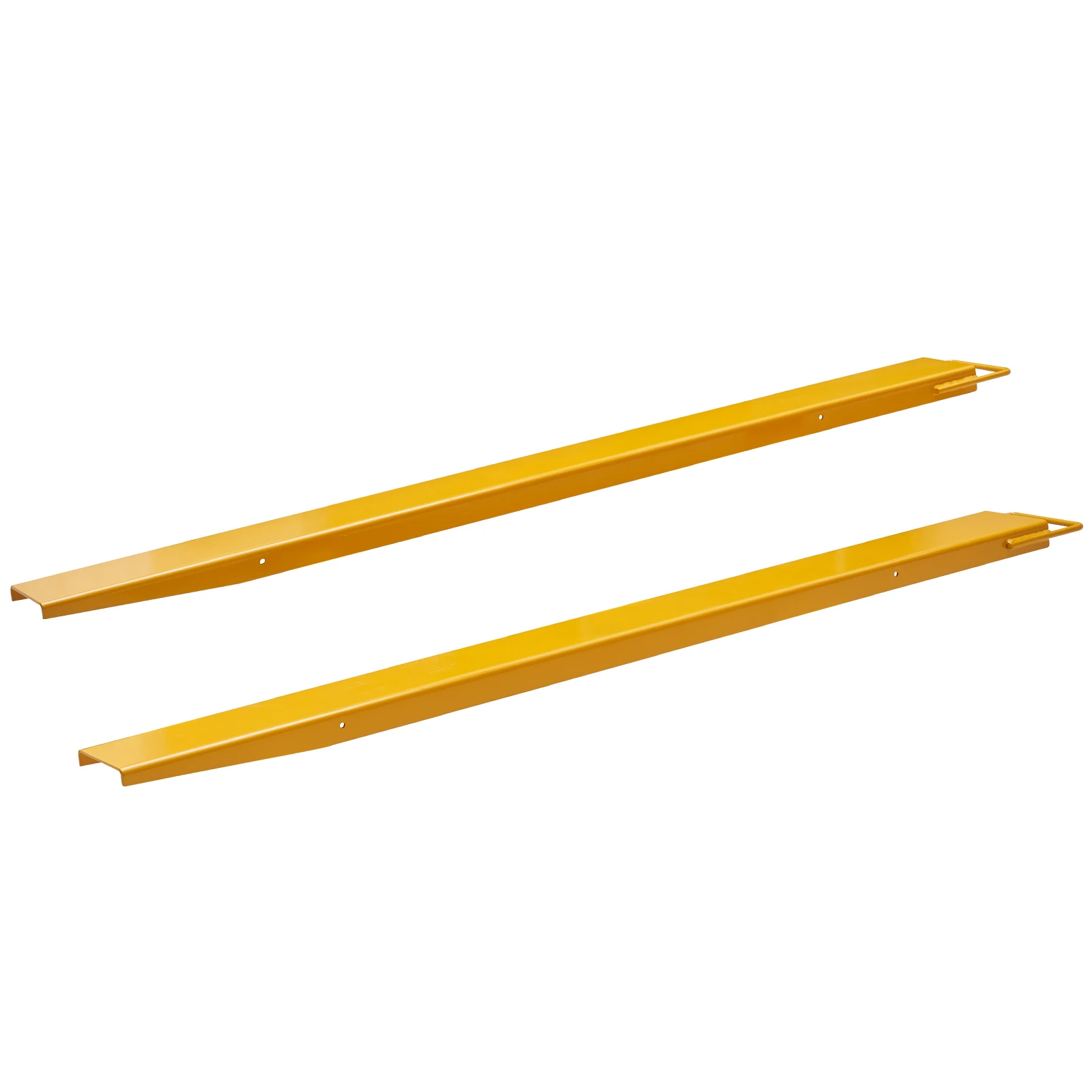 Carbon Steel Forklift Extensions Heavy Duty Yellow