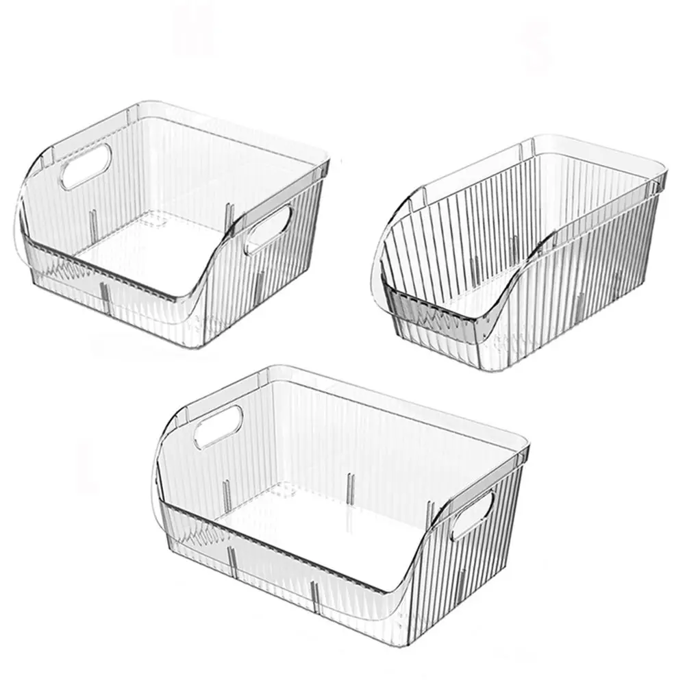 

Прозрачный Настольный ящик для хранения, пластиковый ящик для хранения макияжа, пыленепроницаемый вместительный Настольный органайзер для канцелярских принадлежностей