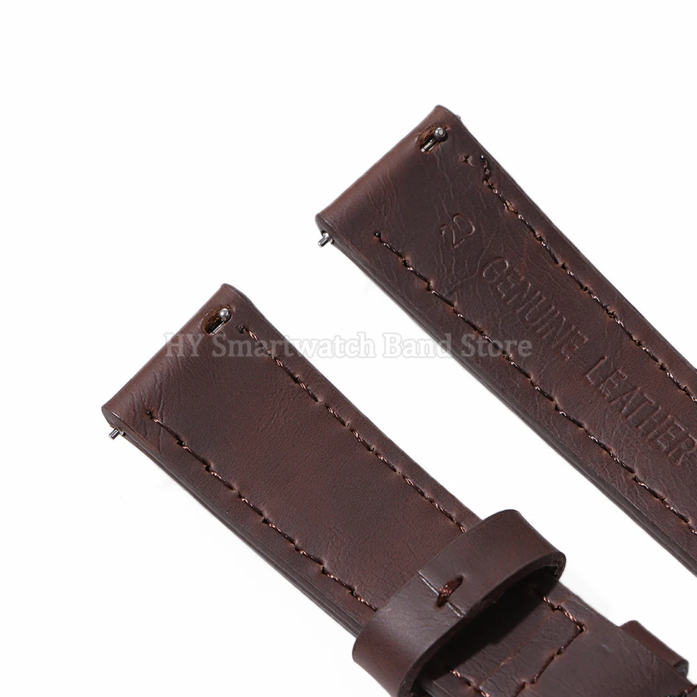 Premium Leather Smartwatch Band with Universal Quick Release Clasp