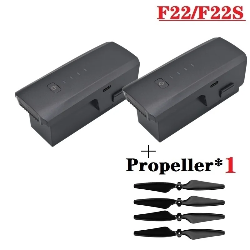 ตัวเลือกสินค้า แบตเตอรี่โดรน SJRC F22s 11.1V 3500mAh พร้อมใบพัด สำหรับ F22 F22S 4K PRO 5G Wifi GPS RC Drone อุปกรณ์เสริม อะไหล่