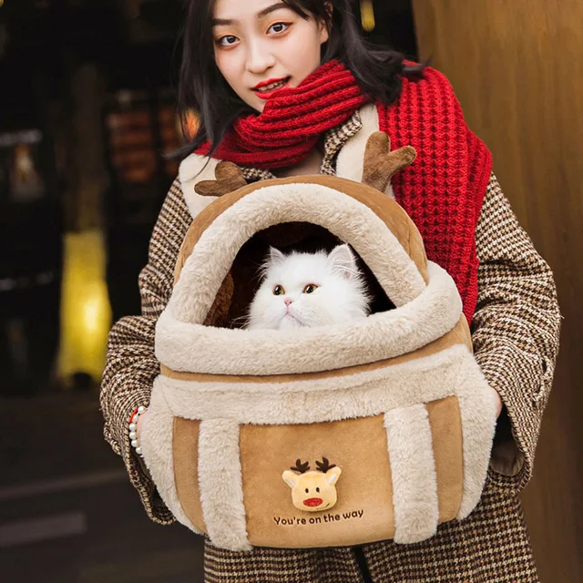 New Pet Carrier Bag Extra Large Capacity Chest Backpack Dog Cat Outdoor Double Shoulder Bag Reindeer Snuggling Hand Pets Bags New Pet Carrier Bag Extra Large Capacity Chest Backpack Dog Cat Outdoor Double Shoulder Bag Reindeer Snuggling Hand Pets Bags