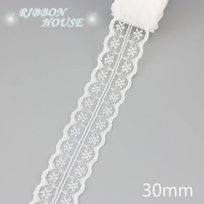 lace fabric 5 yards/roll polyester for Decoration