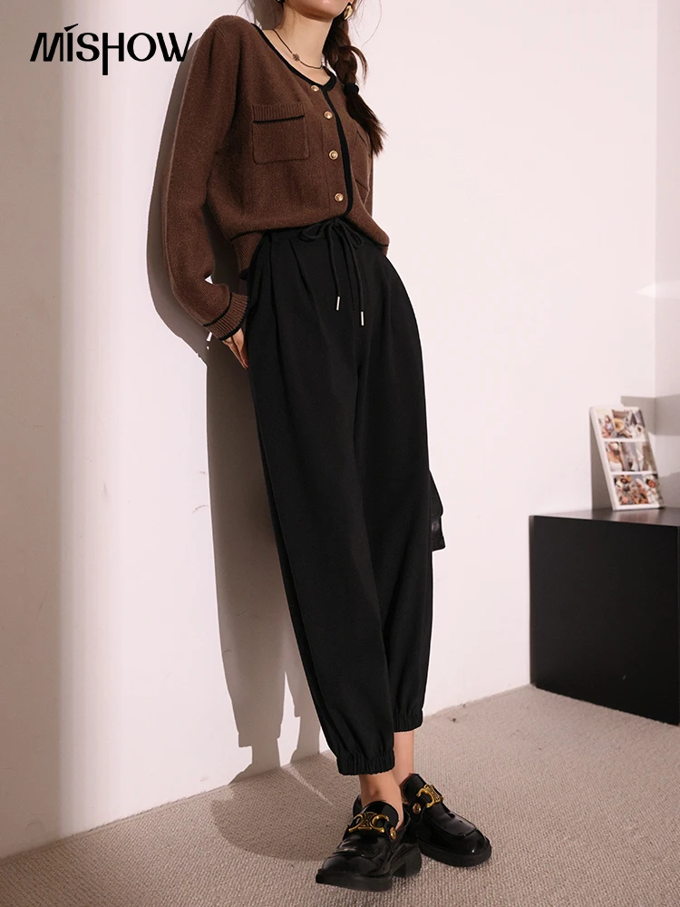 Mishow Harem Pants Women 2022 Autumn Korean Fashion Slim Elastic