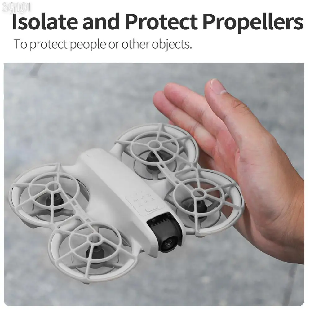 Description Picture 6 of itemFor DJI NEO Propeller Guard Lightweight Blade Protector Quick Release Props Protection Bumper for DJI NEO Drone Accessories
