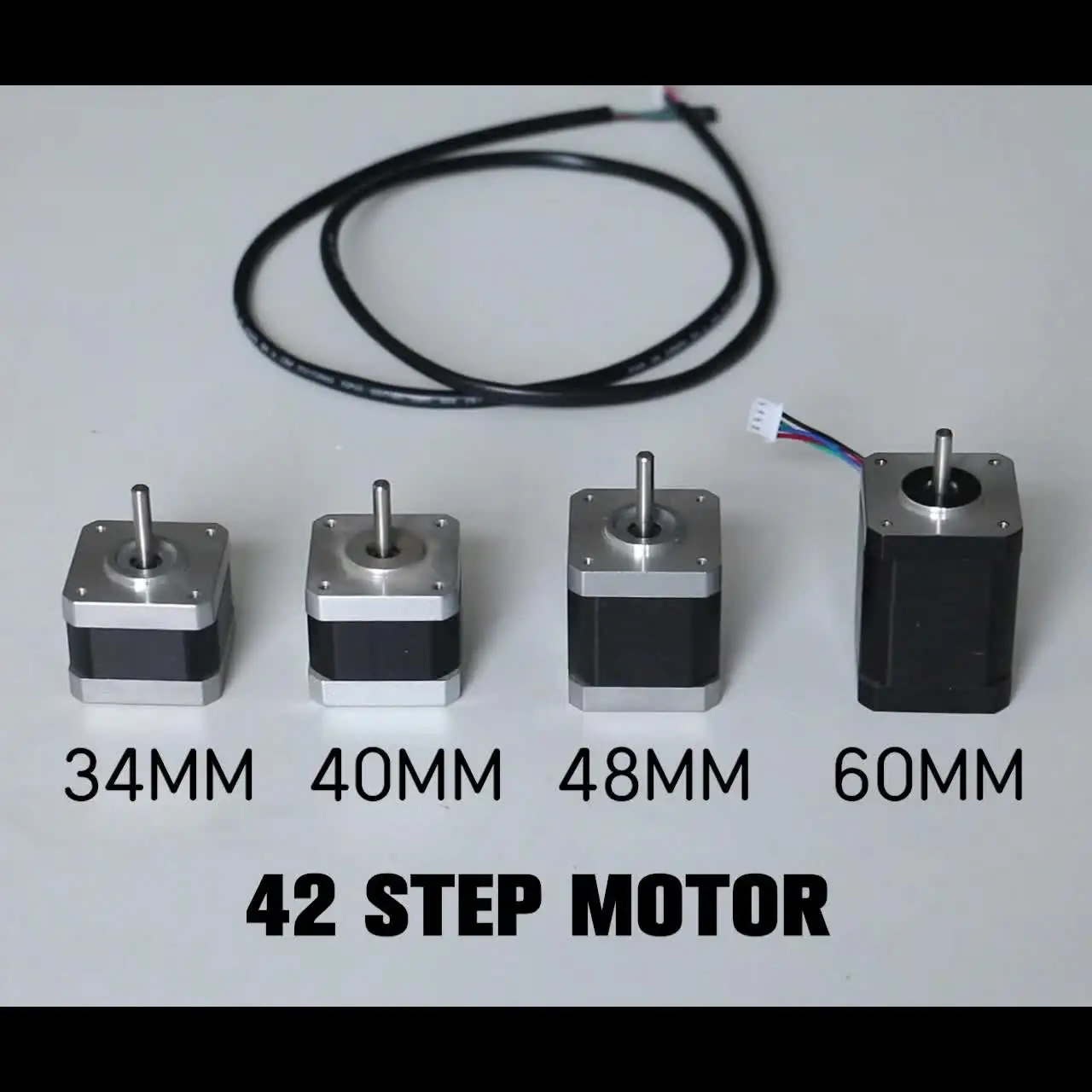 Шаговый двигатель Nema 17 для 3D принтера 0 45 нм 42hs48 мм 65 унций 4 5 кг