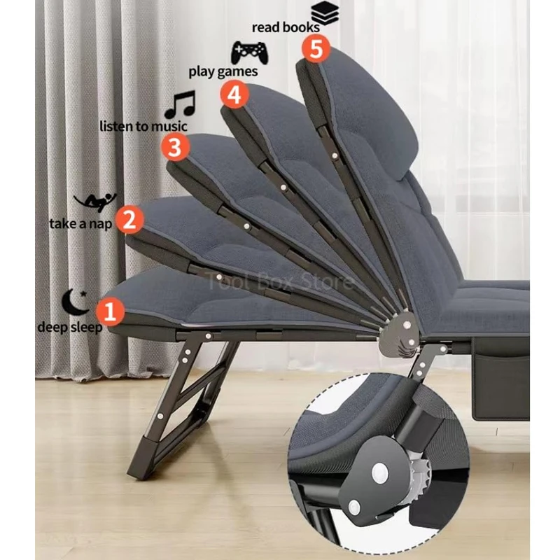 Folding Bed Chair Household Portable