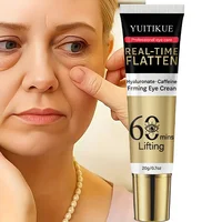 YUITIKUE Crème liftante pour les yeux 60 Min 20g - Hyaluronate et caféine, aplatissement en temps réel, rafraîchissant et absorption rapide, tous types de peau 1