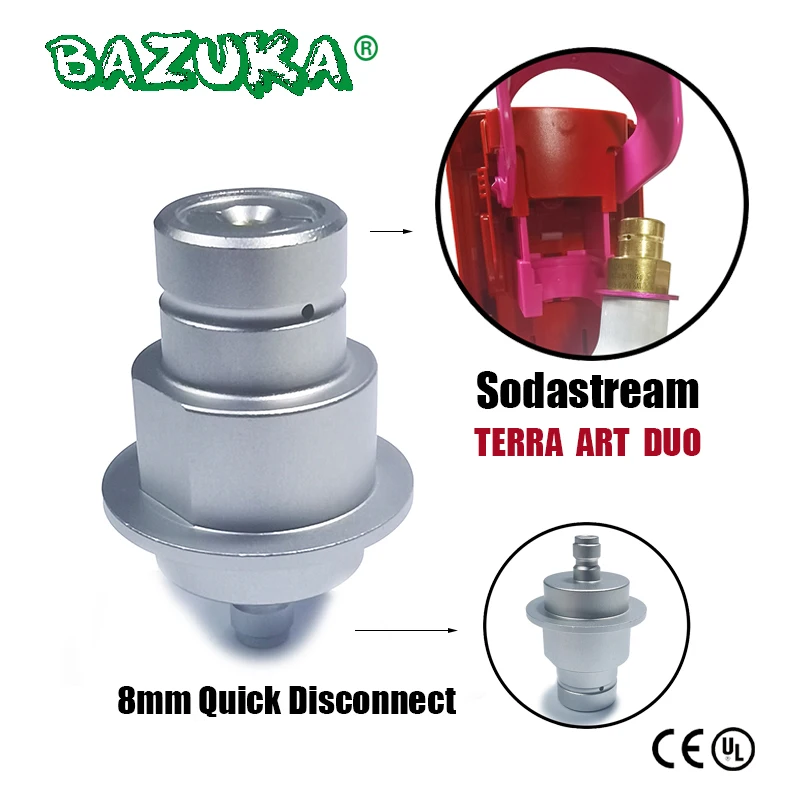 Sodastream Terra Duo Art Quick Connect Adapter Cqc To Co2 External