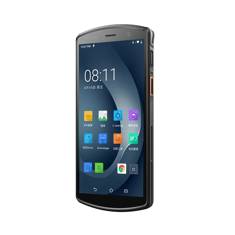 

Android 11 mobile computer handheld rugged pda IP67 removable battery barcode scanner pda