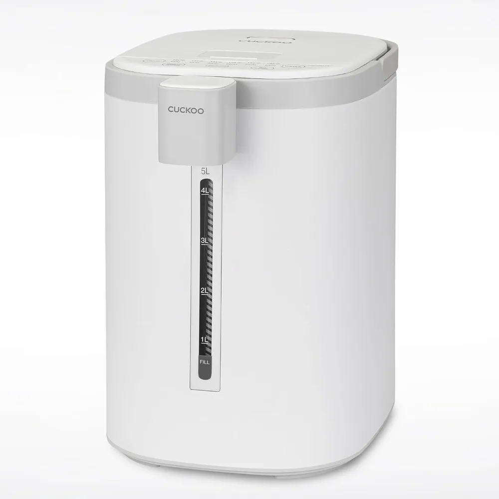 Hot Water Dispenser & Warmer, Auto Dispense & Boil Dry Protection, Insulated Stainless Steel, 5 Liter, electric Water Bottle