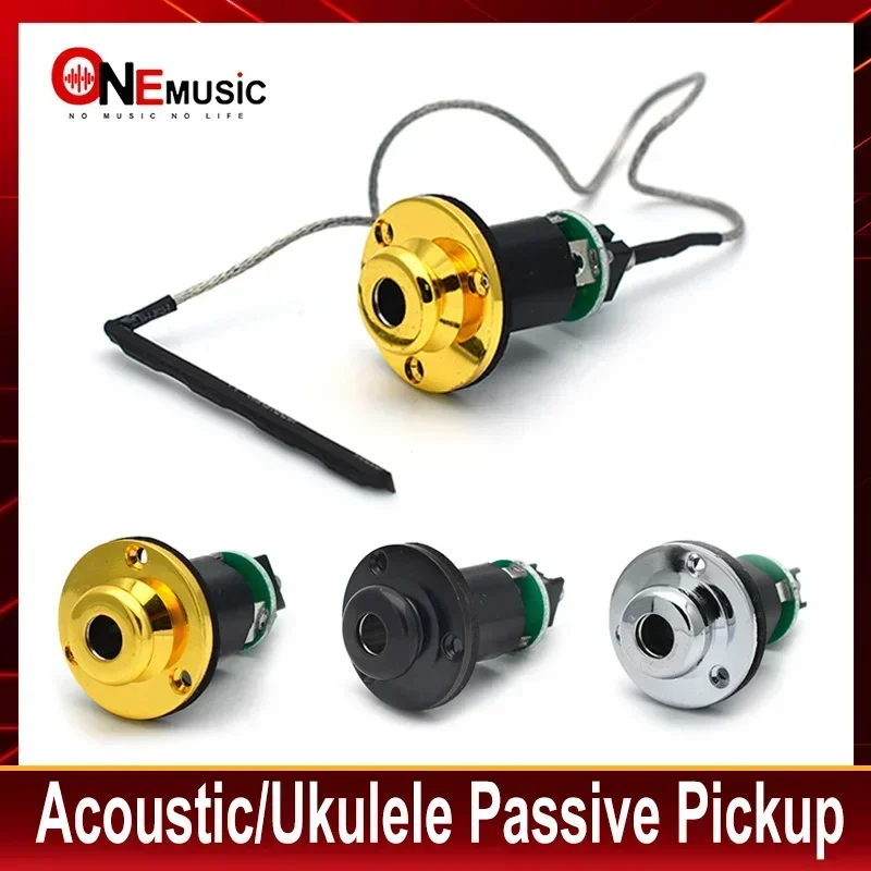12Pcs Folk Acoustic Ukulele Guitar Pickup Pick-up Piezo Cable Stick 6.35mm End Pin Jack Under Saddle Folk Uk Guitar Stick Pickup