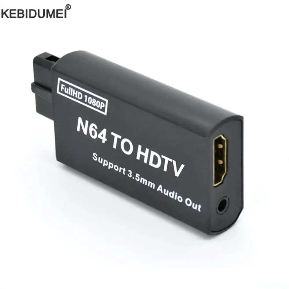 Console Di Gioco Adattatore Convertitore Da N64 A Hdmi Plug And Play Per Adattatore Hdmi N64/Snes/Ngc Con Uscita Audio Da 3.5Mm