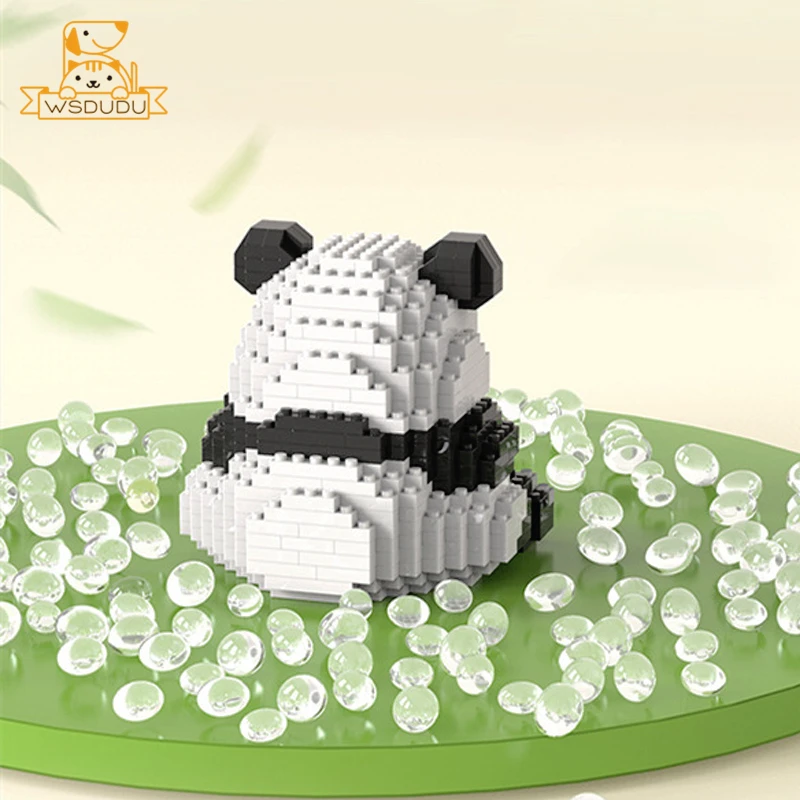 Set Mattoncini 3-in-1 Panda – 720 Pezzi Mini Blocchi Da Costruzione Per Bambini (9+ Anni) E Adulti, Giocattolo Educativo Fai Da Te