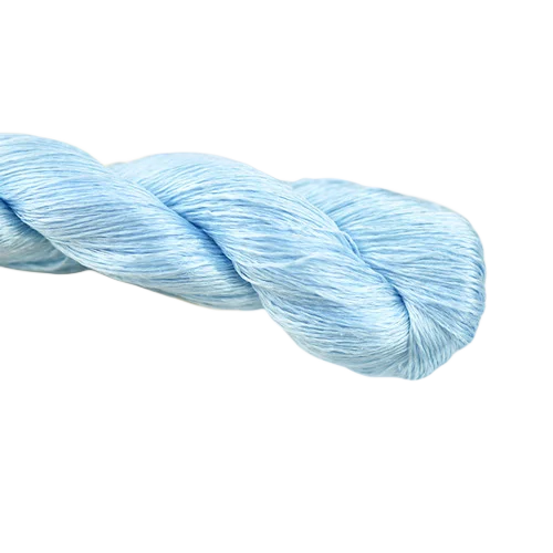 Vibrant 400m 100% Natural Silk Embroidery Floss in Red/Blue